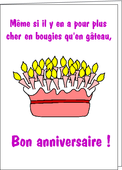 Bonne Anniversaire Poeme